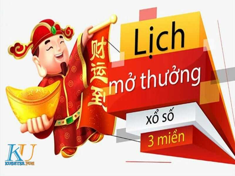 Lịch quay xổ số 3 miền mới nhất hiện nay